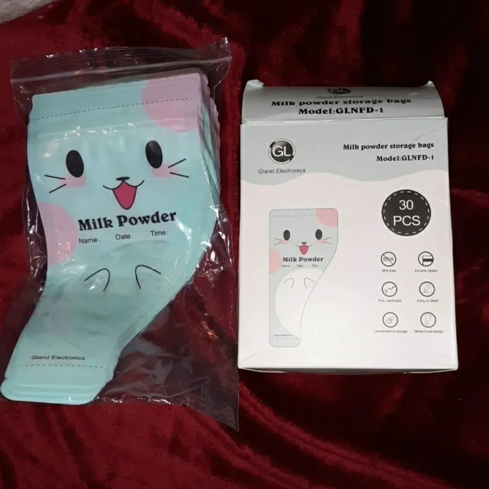 NEW 30 Formula or Milk Powder Storage‎ Bags Kitty